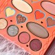 Paleta de Machiaj, KEVIN&COCO, 20 Culori Orange Girl, Fard de Pleoape si Blush, Portocaliu Paleta de Machiaj, KEVIN&COCO, 20 Culori Orange Girl, Fard de Pleoape si Blush, Portocaliu