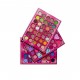 Trusa de Machiaj, KEVIN & COCO, Mean Girl Rose, Fard de Pleoape, Iluminator, Blush Cremos, 97 culori, 21 x 15.7 x 2.4 cm Trusa de Machiaj, KEVIN & COCO, Mean Girl Rose, Fard de Pleoape, Iluminator, Blush Cremos, 97 culori, 21 x 15.7 x 2.4 cm