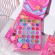 Trusa de Machiaj, KEVIN & COCO, Mean Girl Heart, Fard de Pleoape, Iluminator, Blush Cremos, 96 culori, 21 x 15.7 x 2.4 cm Trusa de Machiaj, KEVIN & COCO, Mean Girl Heart, Fard de Pleoape, Iluminator, Blush Cremos, 96 culori, 21 x 15.7 x 2.4 cm