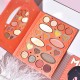 Paleta de Machiaj, KEVIN&COCO, 20 Culori Orange Girl, Fard de Pleoape si Blush, Portocaliu Paleta de Machiaj, KEVIN&COCO, 20 Culori Orange Girl, Fard de Pleoape si Blush, Portocaliu