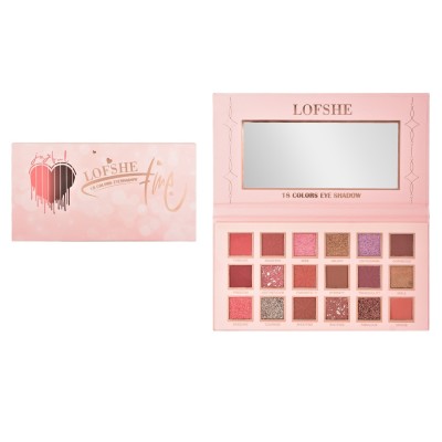 Paleta de Machiaj, Lofshe, 18 Farduri de Pleoape, Mate si Sidefate, Multicolor Paleta de Machiaj, Lofshe, 18 Farduri de Pleoape, Mate si Sidefate, Multicolor