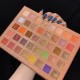 Paleta de farduri cu 40 de culori pigmentate, Roz cu sclipici, Flippy Paleta de farduri cu 40 de culori pigmentate, Roz cu sclipici, Flippy