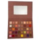 Paleta de farduri cu 40 de culori pigmentate, Maro cu sclipici, Flippy Paleta de farduri cu 40 de culori pigmentate, Maro cu sclipici, Flippy