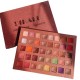 Paleta de farduri cu 40 de culori pigmentate, Roz cu sclipici, Flippy Paleta de farduri cu 40 de culori pigmentate, Roz cu sclipici, Flippy