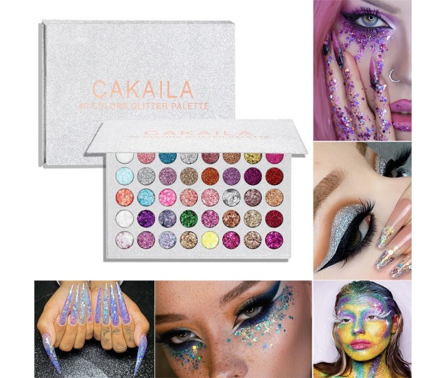 Trusa de machiaj , paleta de glitter / sclipici cu 40 de culori , Flippy Trusa de machiaj , paleta de glitter / sclipici cu 40 de culori , Flippy