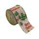 Panglica de Craciun pentru Decor Brad, Flippy, Panglica Decorativa de Craciun pentru Funde, Imprimeu Brazi Merry Christmas, 200 x 6.3 m, Khaki Verde Rosu Panglica de Craciun pentru Decor Brad, Flippy, Panglica Decorativa de Craciun pentru Funde, Imprimeu Brazi Merry Christmas, 200 x 6.3 m, Khaki Verde Rosu