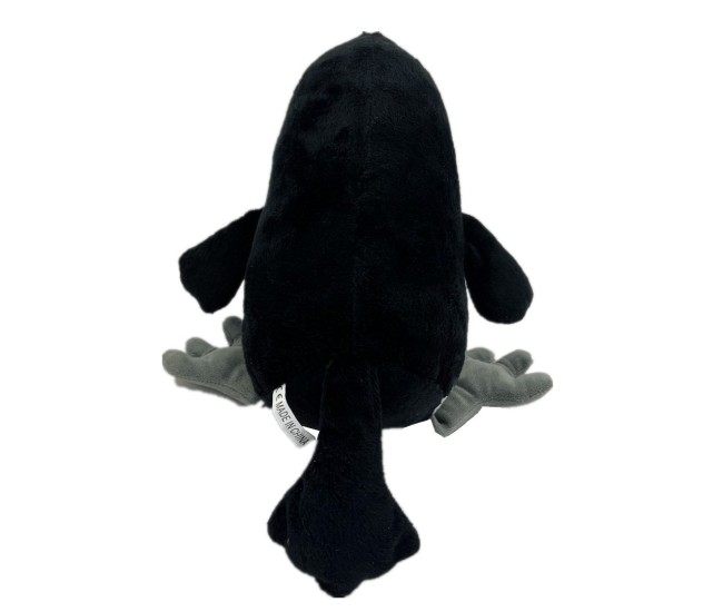 Papusa de Mana pentru Teatru de Papusi, Flippy, din Plus, 30 cm, Model Pasare, Alb/Negru Papusa de Mana pentru Teatru de Papusi, Flippy, din Plus, 30 cm, Model Pasare, Alb/Negru