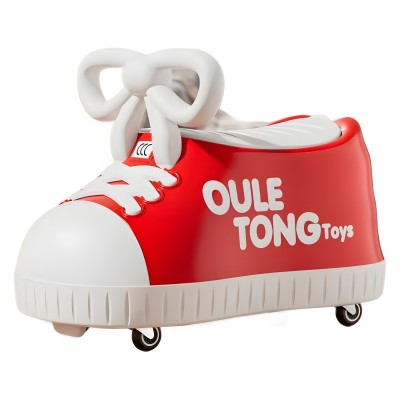 Peanut Twisting Car Anti-rollover Universal Silent Wheel - Color: Rose Red + Music Function + Silent Wheel + Traction Rope