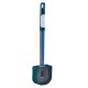 Perie de Toaleta, Flippy, cu Recipient pentru Detergent, din Plastic+TPR, Montare fara Perforare, 40 x 9 cm, Verde Perie de Toaleta, Flippy, cu Recipient pentru Detergent, din Plastic+TPR, Montare fara Perforare, 40 x 9 cm, Verde