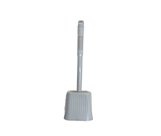 Perie de Toaleta, Flippy, cu Recipient pentru Lichid, perie din TPR, Montare fara Perfoare, 12 x 6.5 x 40 cm, Gri Perie de Toaleta, Flippy, cu Recipient pentru Lichid, perie din TPR, Montare fara Perfoare, 12 x 6.5 x 40 cm, Gri