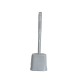 Perie de Toaleta, Flippy, cu Recipient pentru Lichid, perie din TPR, Montare fara Perfoare, 12 x 6.5 x 40 cm, Gri Perie de Toaleta, Flippy, cu Recipient pentru Lichid, perie din TPR, Montare fara Perfoare, 12 x 6.5 x 40 cm, Gri