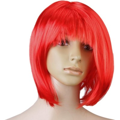 Peruca Cosplay, Flippy, Tunsoare Bob cu Breton, pentru Carnaval, Halloween, Petreceri Tematice, din PET, Marime Universala, Rosu Peruca Cosplay, Flippy, Tunsoare Bob cu Breton, pentru Carnaval, Halloween, Petreceri Tematice, din PET, Marime Universala, Rosu
