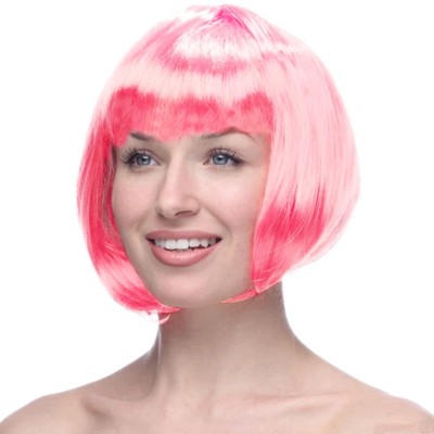 Peruca Cosplay, Flippy, Tunsoare Bob cu Breton, pentru Carnaval, Halloween, Petreceri Tematice, din PET, Marime Universala, Roz Deschis Peruca Cosplay, Flippy, Tunsoare Bob cu Breton, pentru Carnaval, Halloween, Petreceri Tematice, din PET, Marime Universala, Roz Deschis