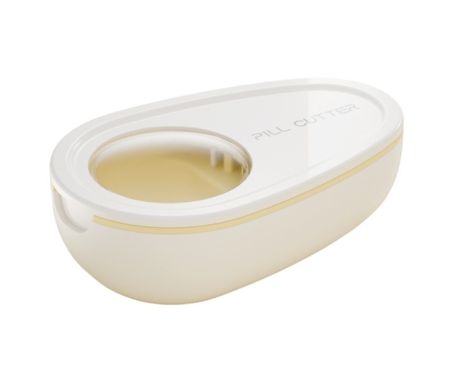 Cutie Taiat Pastile si Depozitare Medicamente, Flippy, Alba, 8x5x2.65 cm, Compacta si Portabila, Ideala Pentru Calatorii Cutie Taiat Pastile si Depozitare Medicamente, Flippy, Alba, 8x5x2.65 cm, Compacta si Portabila, Ideala Pentru Calatorii