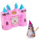 Pinata Castel Printesa pentru Petrecere, Flippy, din Hartie Creponata si Carton, Pinata pentru Petreceri, 40 x 37 x 15 cm, Roz deschis Pinata Castel Printesa pentru Petrecere, Flippy, din Hartie Creponata si Carton, Pinata pentru Petreceri, 40 x 37 x 15 cm, Roz deschis