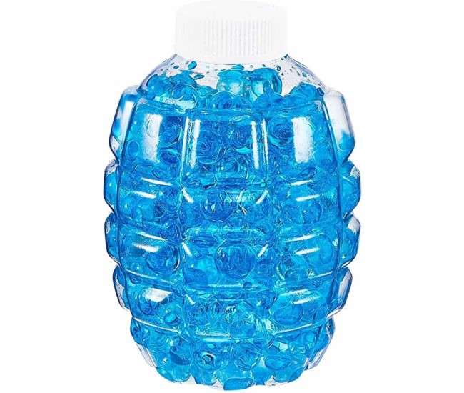 Munitie, Flippy, 20.000 Bile Gel pentru pistoale de jucarie Gel Blaster, Sticla Ananas 10.5x6.5 mm, Albastru Munitie, Flippy, 20.000 Bile Gel pentru pistoale de jucarie Gel Blaster, Sticla Ananas 10.5x6.5 mm, Albastru