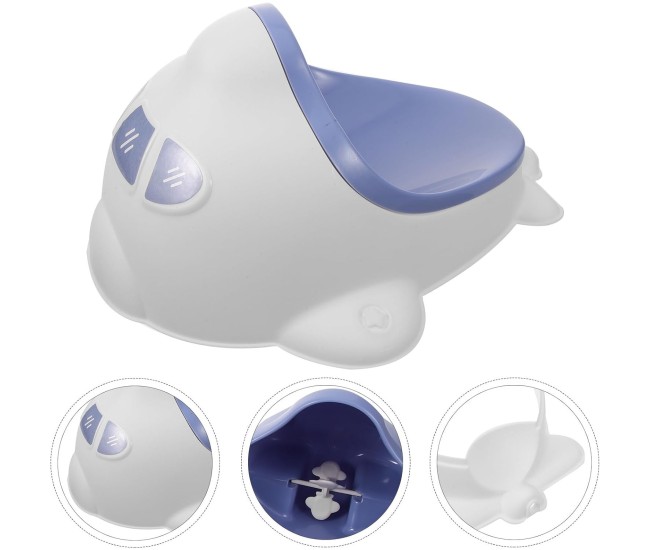 Pisoar pentru Baieti, Flippy, 0-8 Ani, in Forma de Avion, Perie Inclusa, Montare pe Perete, Carlig Autoadeziv Inclus, 29 x 33.5 cm, Alb/Albastru Pisoar pentru Baieti, Flippy, 0-8 Ani, in Forma de Avion, Perie Inclusa, Montare pe Perete, Carlig Autoadeziv Inclus, 29 x 33.5 cm, Alb/Albastru