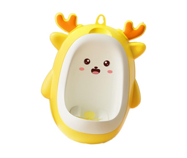 Pisoar pentru Baieti, Flippy, 0-8 Ani, in Forma de Cerb, Perie Inclusa, Montare pe Perete, Carlig Autoadeziv Inclus, 29.8 x 23.8 cm, Galben Pisoar pentru Baieti, Flippy, 0-8 Ani, in Forma de Cerb, Perie Inclusa, Montare pe Perete, Carlig Autoadeziv Inclus, 29.8 x 23.8 cm, Galben