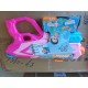 Pistol cu Apa pentru Copii, Rezervor, Pentru Piscina/Plaja, Flippy, 6ani+, Roz, 4 duze, 900ML Pistol cu Apa pentru Copii, Rezervor, Pentru Piscina/Plaja, Flippy, 6ani+, Roz, 4 duze, 900ML