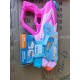 Pistol cu Apa pentru Copii, Rezervor, Pentru Piscina/Plaja, Flippy, 6ani+, Roz, 4 duze, 900ML Pistol cu Apa pentru Copii, Rezervor, Pentru Piscina/Plaja, Flippy, 6ani+, Roz, 4 duze, 900ML