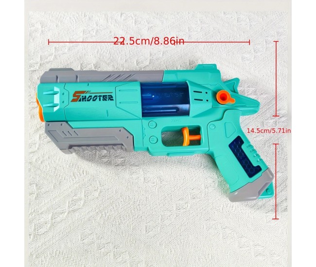 Pistol Manual cu Apa, Flippy, Jucarie Pistol cu Apa Sigur Pentru Copii, Design Nou S-Shooter Atractiv, 23 x 14.5 cm, Verde Pistol Manual cu Apa, Flippy, Jucarie Pistol cu Apa Sigur Pentru Copii, Design Nou S-Shooter Atractiv, 23 x 14.5 cm, Verde
