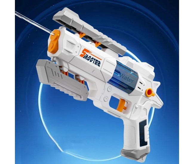 Pistol Manual cu Apa, Flippy, Jucarie Pistol cu Apa Sigur Pentru Copii, Design Nou S-Shooter Atractiv, 23 x 14.5 cm, Alb Pistol Manual cu Apa, Flippy, Jucarie Pistol cu Apa Sigur Pentru Copii, Design Nou S-Shooter Atractiv, 23 x 14.5 cm, Alb