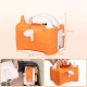 Pompa Electrica de Umflat Baloane, Flippy, cu Doua Iesiri, 220V, Putere 400W, Accesorii petrecere, Portocaliu