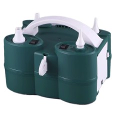 Pompa Electrica de Umflat Baloane, Flippy, cu Doua Iesiri, 220V, Putere 600W, Accesorii petrecere, Verde