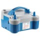 Pompa Electrica de Umflat Baloane, Flippy, cu Doua Iesiri, 220V, Putere 680W, Accesorii petrecere, Albastru-Gri