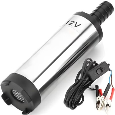 Pompa Electrica Transfer Motorina, Flippy, Pompa Submersibila, din Otel Inoxidabil, DC 12 V, 12.3 x 3.4 cm, 12L/min, Argintiu Pompa Electrica Transfer Motorina, Flippy, Pompa Submersibila, din Otel Inoxidabil, DC 12 V, 12.3 x 3.4 cm, 12L/min, Argintiu