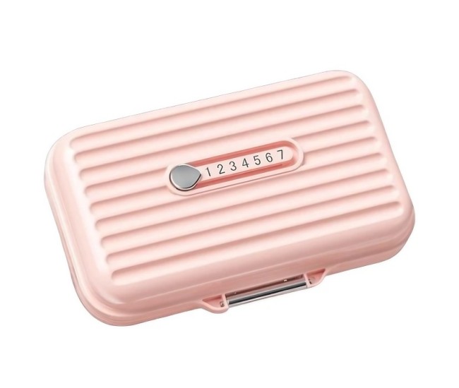 Cutie Medicamente, Flippy, Roz, 7 Compartimente, Portabila si Compacta, 11x7.2x3.5 cm, Ideala pentru Uzul Cotidian Cutie Medicamente, Flippy, Roz, 7 Compartimente, Portabila si Compacta, 11x7.2x3.5 cm, Ideala pentru Uzul Cotidian