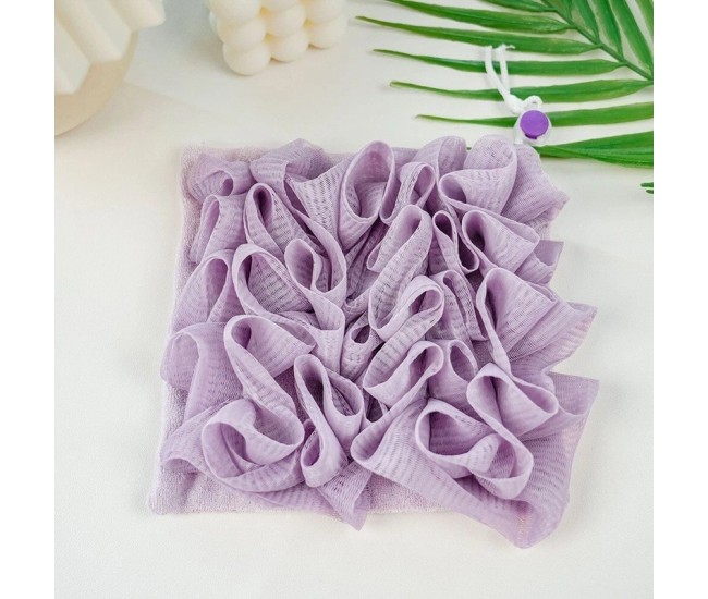 Prosop de Baie, Flippy, 2in1, cu Burete din Plasa, 17 x 17 cm, Mov Prosop de Baie, Flippy, 2in1, cu Burete din Plasa, 17 x 17 cm, Mov