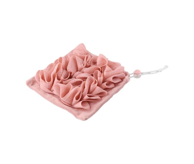 Prosop de Baie, Flippy, 2in1, cu Burete din Plasa, 17 x 17 cm, Roz Prosop de Baie, Flippy, 2in1, cu Burete din Plasa, 17 x 17 cm, Roz