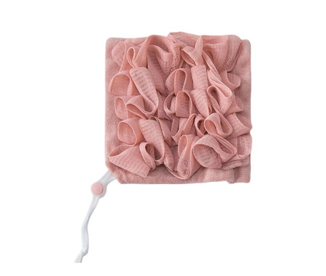 Prosop de Baie, Flippy, 2in1, cu Burete din Plasa, 17 x 17 cm, Roz Prosop de Baie, Flippy, 2in1, cu Burete din Plasa, 17 x 17 cm, Roz