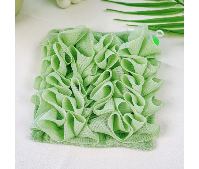 Prosop de Baie, Flippy, 2in1, cu Burete din Plasa, 17 x 17 cm, Verde Prosop de Baie, Flippy, 2in1, cu Burete din Plasa, 17 x 17 cm, Verde