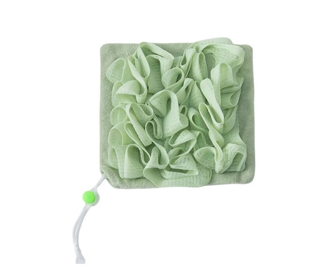 Prosop de Baie, Flippy, 2in1, cu Burete din Plasa, 17 x 17 cm, Verde Prosop de Baie, Flippy, 2in1, cu Burete din Plasa, 17 x 17 cm, Verde