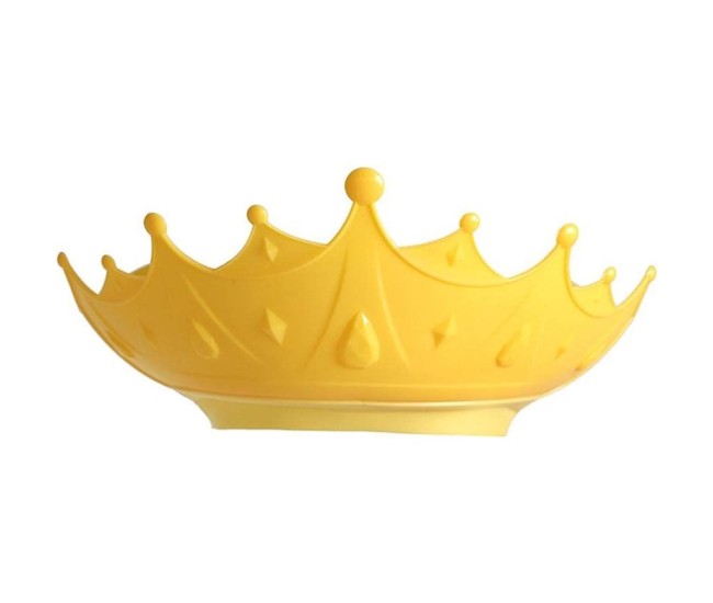 Viziera de Protectie Baie Pentru Copii, Fippy, Model Coroana, Dimensiune ajustabila, Durabil, Usor de curatat, Impotriva Samponului, pentru Ochi si Urechi, TPE+PP, Galbena Viziera de Protectie Baie Pentru Copii, Fippy, Model Coroana, Dimensiune ajustabila, Durabil, Usor de curatat, Impotriva Samponului, pentru Ochi si Urechi, TPE+PP, Galbena