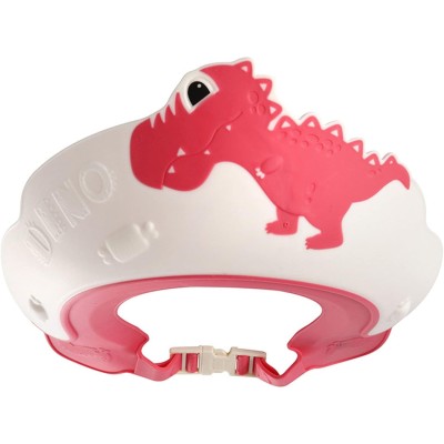Viziera de Protectie Baie Pentru Copii, Fippy, Model Dinozaur, Dimensiune ajustabila, Durabil, Usor de curatat, Impotriva Samponului, pentru Ochi si Urechi, TPE+PP, 22x21 cm, Rosu Viziera de Protectie Baie Pentru Copii, Fippy, Model Dinozaur, Dimensiune ajustabila, Durabil, Usor de curatat, Impotriva Samponului, pentru Ochi si Urechi, TPE+PP, 22x21 cm, Rosu