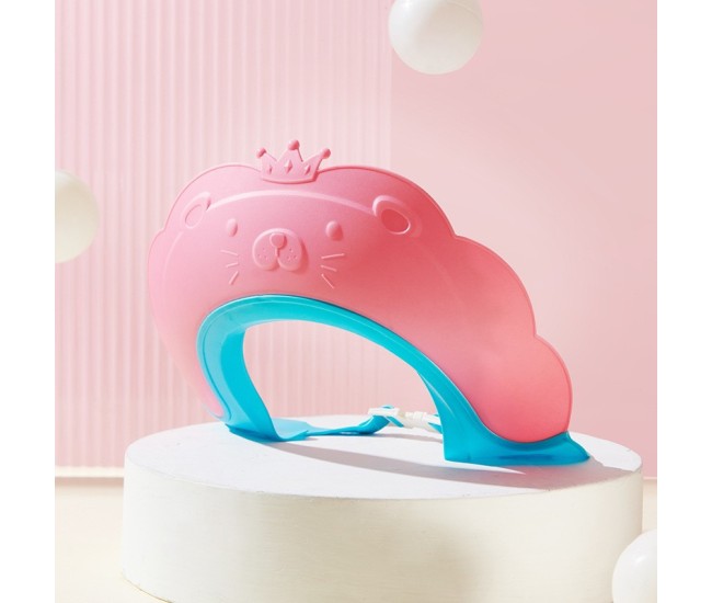 Viziera de Protectie Baie Pentru Copii, Fippy, Model Coronita Leu, Dimensiune ajustabila, Durabil, Usor de curatat, Impotriva Samponului, pentru Ochi si Urechi, TPE+PP, 21x20.5 cm, Roz Viziera de Protectie Baie Pentru Copii, Fippy, Model Coronita Leu, Dimensiune ajustabila, Durabil, Usor de curatat, Impotriva Samponului, pentru Ochi si Urechi, TPE+PP, 21x20.5 cm, Roz