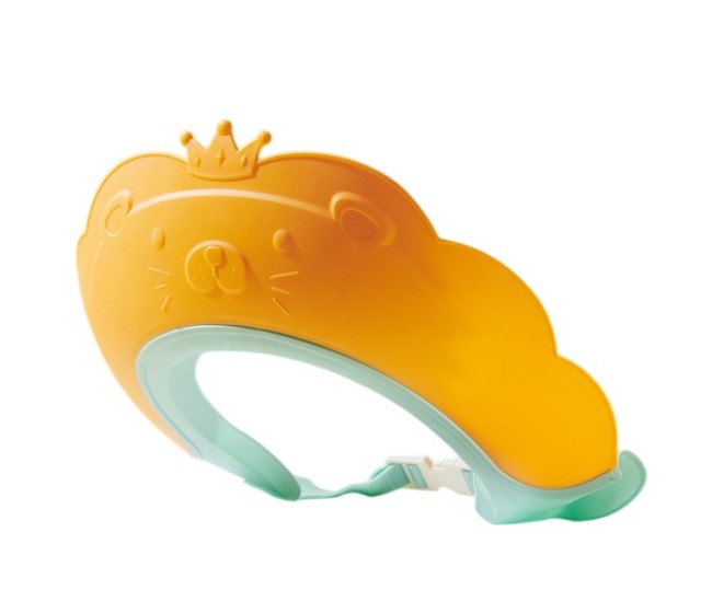 Viziera de Protectie Baie Pentru Copii, Fippy, Model Coronita Leu, Dimensiune ajustabila, Durabil, Usor de curatat, Impotriva Samponului, pentru Ochi si Urechi, TPE+PP, 21x20.5 cm, Portocaliu Viziera de Protectie Baie Pentru Copii, Fippy, Model Coronita Leu, Dimensiune ajustabila, Durabil, Usor de curatat, Impotriva Samponului, pentru Ochi si Urechi, TPE+PP, 21x20.5 cm, Portocaliu