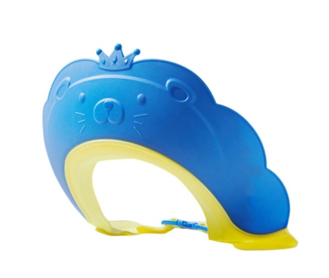 Viziera de Protectie Baie Pentru Copii, Fippy, Model Coronita Leu, Dimensiune ajustabila, Durabil, Usor de curatat, Impotriva Samponului, pentru Ochi si Urechi, TPE+PP, 21x20.5 cm, Albastru Viziera de Protectie Baie Pentru Copii, Fippy, Model Coronita Leu, Dimensiune ajustabila, Durabil, Usor de curatat, Impotriva Samponului, pentru Ochi si Urechi, TPE+PP, 21x20.5 cm, Albastru