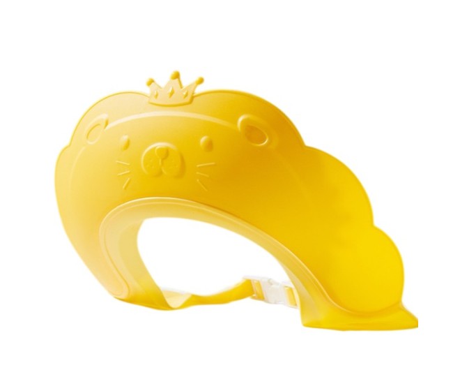 Viziera de Protectie Baie Pentru Copii, Fippy, Model Coronita Leu, Dimensiune ajustabila, Durabil, Usor de curatat, Impotriva Samponului, pentru Ochi si Urechi, TPE+PP, 21x20.5 cm, Galben Viziera de Protectie Baie Pentru Copii, Fippy, Model Coronita Leu, Dimensiune ajustabila, Durabil, Usor de curatat, Impotriva Samponului, pentru Ochi si Urechi, TPE+PP, 21x20.5 cm, Galben