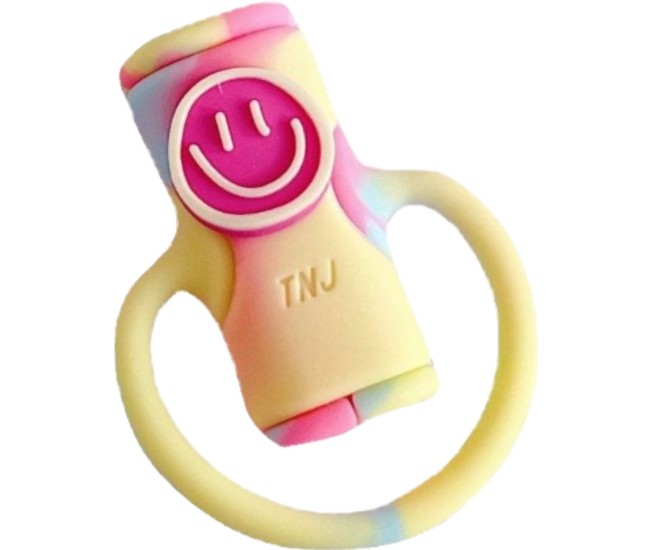 Protectie cablu USB, din silicon, model 1, multicolor