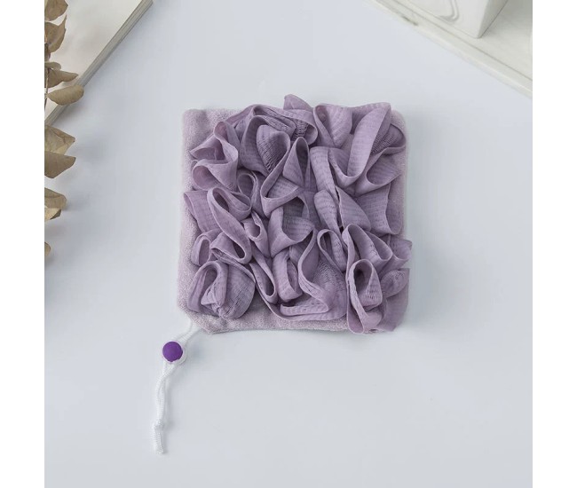 Prosop de Baie, Flippy, 2in1, cu Burete din Plasa, 17 x 17 cm, Mov Prosop de Baie, Flippy, 2in1, cu Burete din Plasa, 17 x 17 cm, Mov