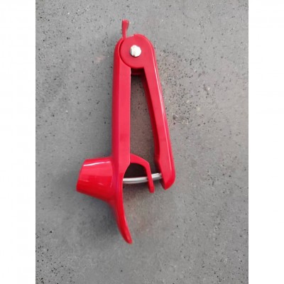 Aparat de Scos Samburi, Flippy, Manual, pentru Cirese, cu Maner, Rosu