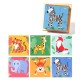 Puzzle din Lemn, Flippy, 9 Cuburi, 6 Fete, 4-6 Ani, 11 x 11 x 3.2 cm, Model Animale Salbatice, Multicolor Puzzle din Lemn, Flippy, 9 Cuburi, 6 Fete, 4-6 Ani, 11 x 11 x 3.2 cm, Model Animale Salbatice, Multicolor