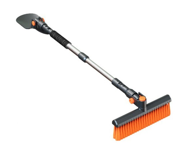 Racleta Auto pentru Zapada cu Doua Capete, Flippy, Dezapezire Masina, cu Maner Lung, Ergonomica, Detasabila, pentru Geamuri si Caroserie, Usor de Utilizat, 48 cm- 78 cm, Gri inchis Racleta Auto pentru Zapada cu Doua Capete, Flippy, Dezapezire Masina, cu Maner Lung, Ergonomica, Detasabila, pentru Geamuri si Caroserie, Usor de Utilizat, 48 cm- 78 cm, Gri inchis