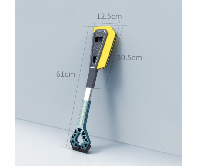 Racleta Auto pentru Zapada cu Doua Capete, Flippy, Universala, Deszapezire Masina, cu Maner, Ergonomica, Detasabila, pentru Geamuri si Caroserie, Usor de Utilizat, 61x12.5 cm, Albastru Racleta Auto pentru Zapada cu Doua Capete, Flippy, Universala, Deszapezire Masina, cu Maner, Ergonomica, Detasabila, pentru Geamuri si Caroserie, Usor de Utilizat, 61x12.5 cm, Albastru
