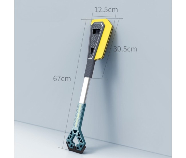 Racleta Auto pentru Zapada cu Doua Capete, Flippy, Universala, Deszapezire Masina, cu Maner Lung, Ergonomica, Detasabila, pentru Geamuri si Caroserie, Usor de Utilizat, 67x12.5 cm, Albastru Racleta Auto pentru Zapada cu Doua Capete, Flippy, Universala, Deszapezire Masina, cu Maner Lung, Ergonomica, Detasabila, pentru Geamuri si Caroserie, Usor de Utilizat, 67x12.5 cm, Albastru