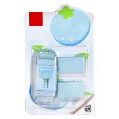 Radiera Retractabila, Flippy, Model Ursulet, Reglare Push-Pull, Radiera de tip Push, Doua Radiere de Rezerva in set din Cauciuc, Albastru deschis Radiera Retractabila, Flippy, Model Ursulet, Reglare Push-Pull, Radiera de tip Push, Doua Radiere de Rezerva in set din Cauciuc, Albastru deschis